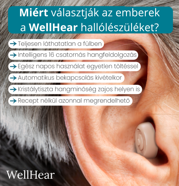 WellHear Hallókészülék